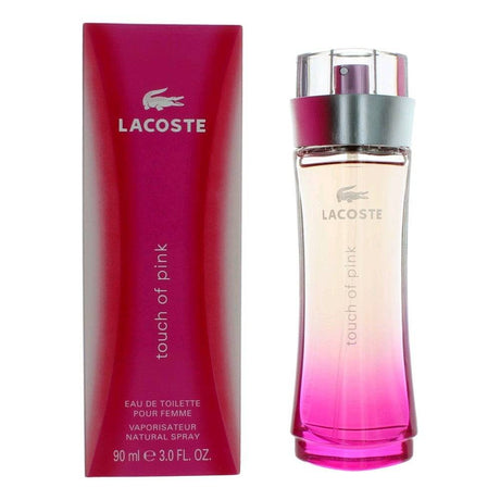 Lacoste Touch of Pink by Lacoste, 3 oz EDT Spray for Women - OleBella
