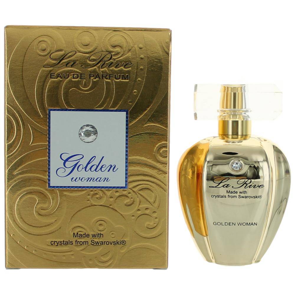 Golden Women by La Rive, 2.5 oz EDP Spray for Women - OleBella