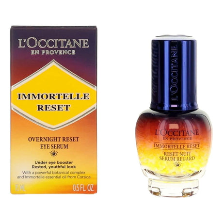 L'Occitane Immortelle Reset by L'Occitane, .5oz Overnight Reset Eye Serum - OleBella