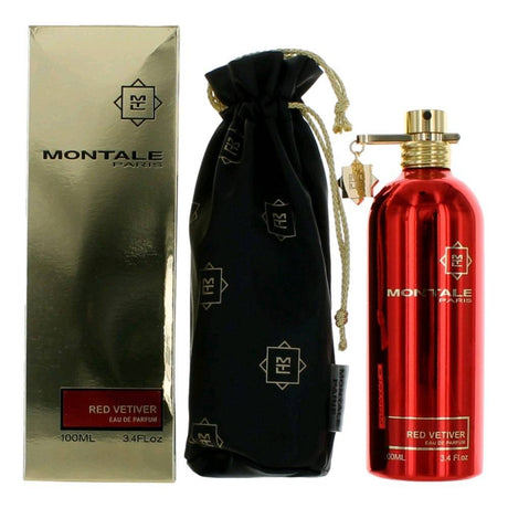 Montale Red Vetiver by Montale, 3.4 oz EDP Spray for Men - OleBella