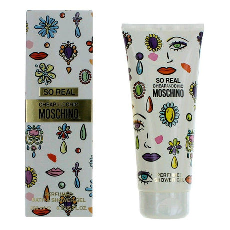 Cheap & Chic So Real by Moschino, 6.7 oz Shower Gel for Women - OleBella