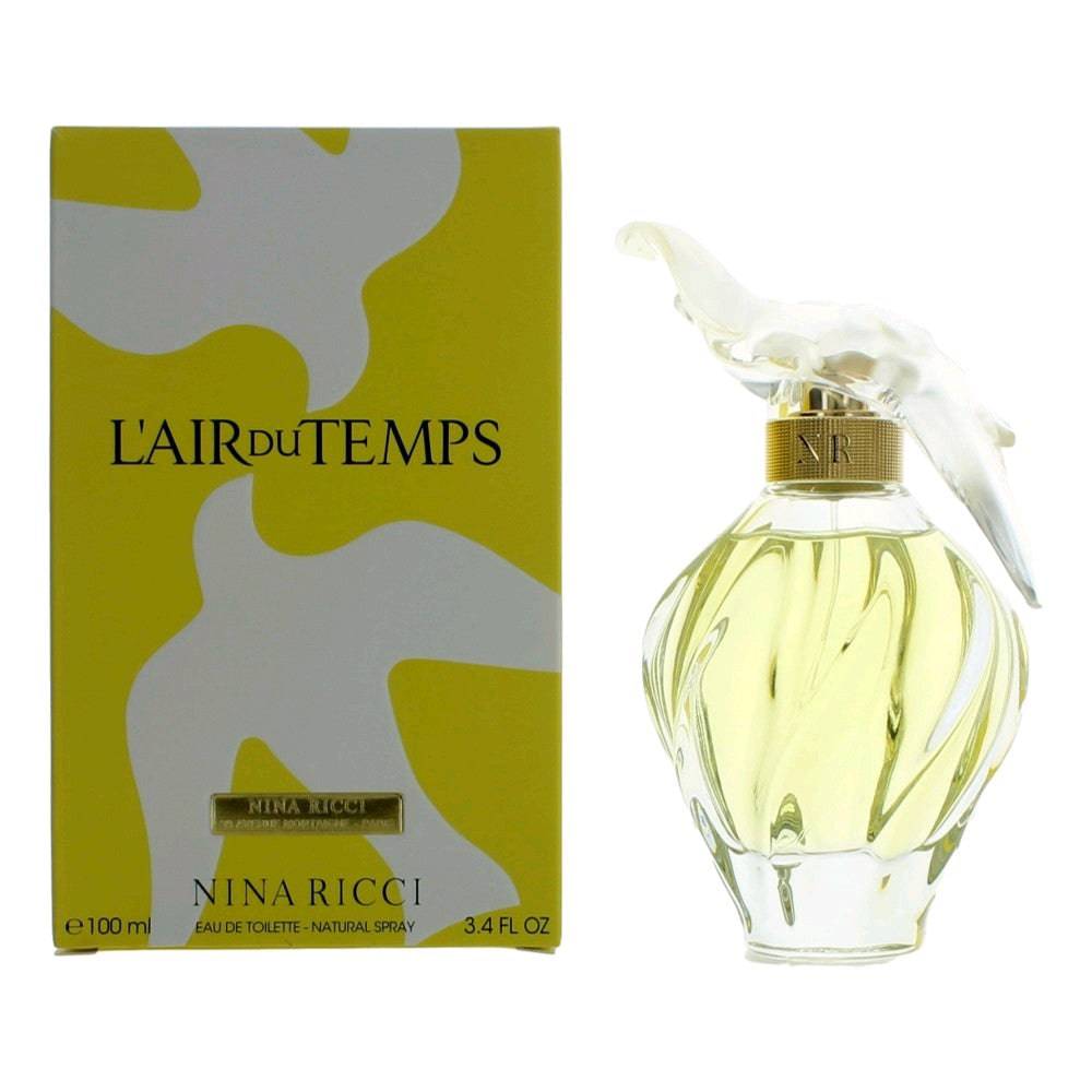 L'air du Temps by Nina Ricci, 3.4 oz EDT Spray for Women - OleBella