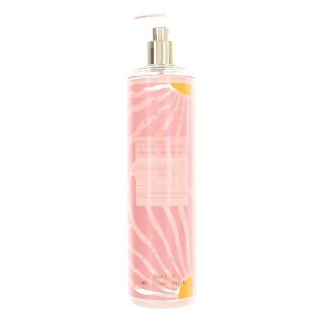 Sandalwood and Peony by Nicole Miller, 8 oz Body Mist for Women - OleBella