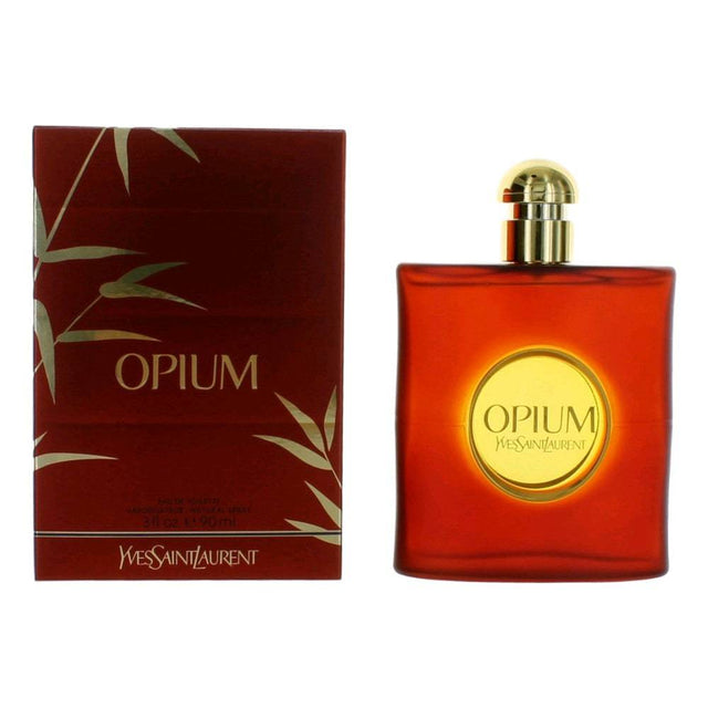Opium by Yves Saint Laurent, 3 oz EDT Spray for Women - OleBella