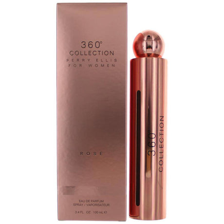 Perry Ellis 360 Collection Rose by Perry Ellis, 3.4 oz EDP Spray women - OleBella