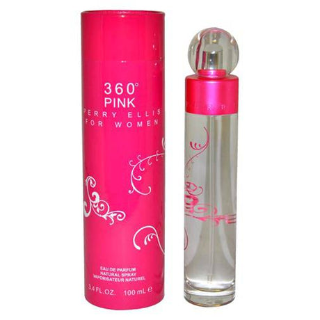 Perry Ellis 360 Pink by Perry Ellis, 3.4 oz EDP Spray for Women - OleBella