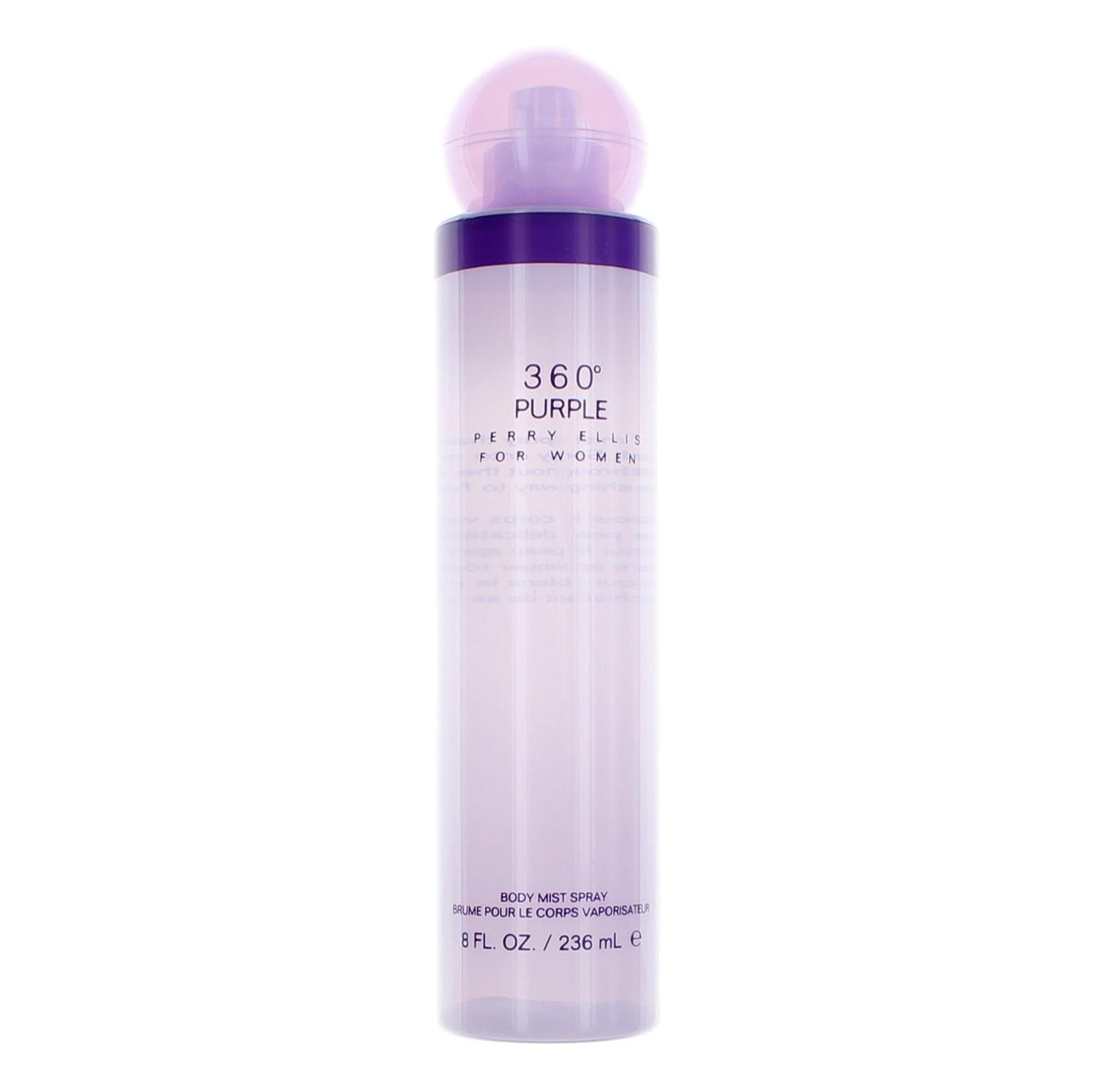 Perry Ellis 360 Purple by Perry Ellis, 8 oz Body Mist Spray for Women - OleBella