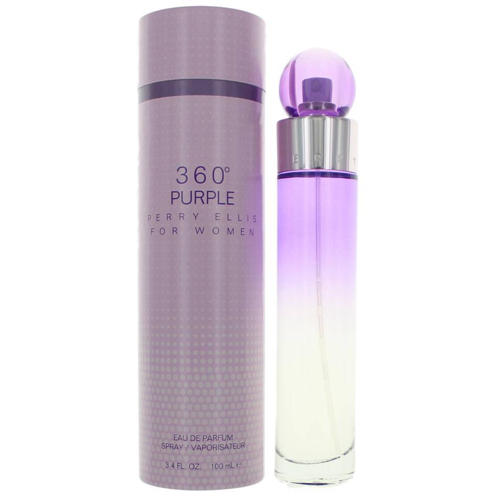 Perry Ellis 360 Purple by Perry Ellis, 3.4 oz EDP Spray for Women - OleBella