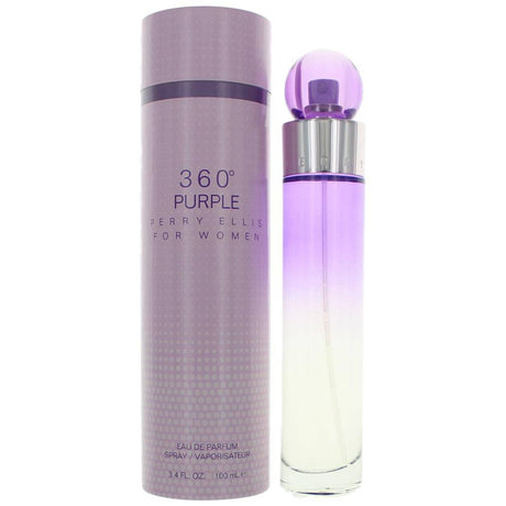 Perry Ellis 360 Purple by Perry Ellis, 3.4 oz EDP Spray for Women - OleBella