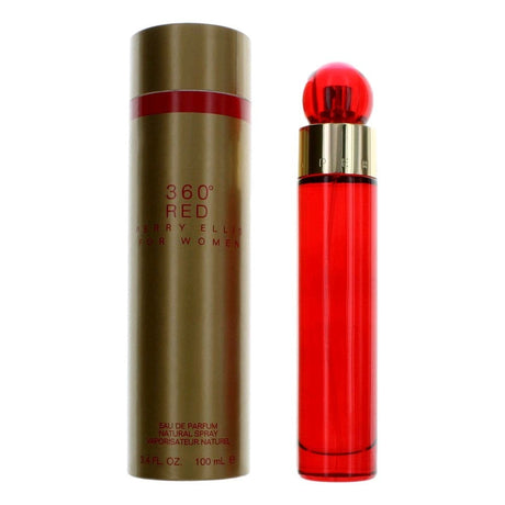 Perry Ellis 360 Red by Perry Ellis, 3.4 oz EDP Spray for Women - OleBella
