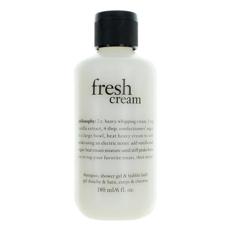 Fresh Cream by Philosophy, 6oz Shampoo, Shower Gel, and Bubble Bath women - OleBella