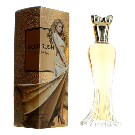 Gold Rush by Paris Hilton, 3.4 oz EDP Spray for Women - OleBella