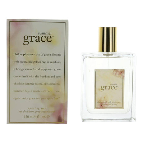 Summer Grace by Philosophy, 4 oz EDT Spray for Women - OleBella