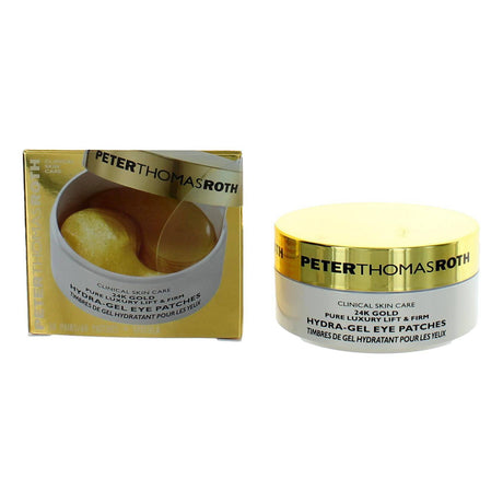 Peter Thomas Roth 24K Gold Pure Luxury Lift & Firm 60 Count Hydra-Gel Eye Patches - OleBella