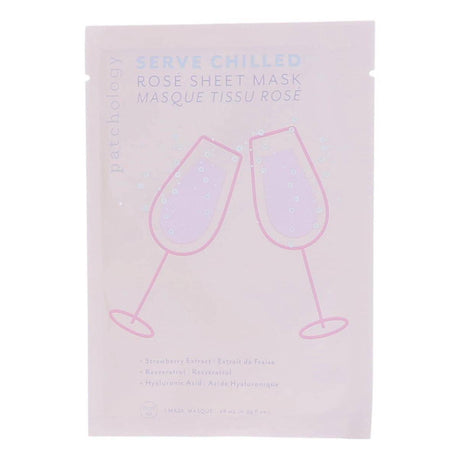 Patchology Serve Chilled by Patchology, 1 Rose Sheet Mask - OleBella