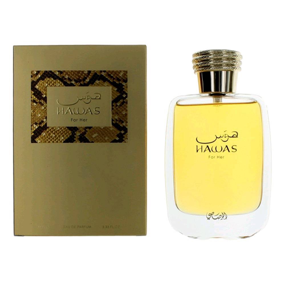 Hawas by Rasasi, 3.3 oz EDP Spray for Women - OleBella