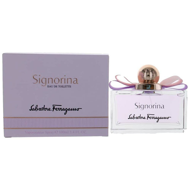 Signorina by Salvatore Ferragamo, 3.4 oz EDT Spray for Women - OleBella