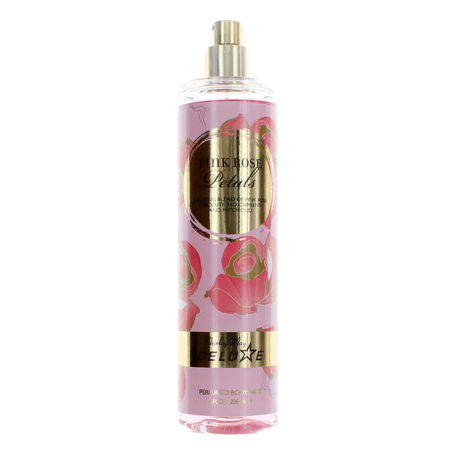 Pink Rose Petals by Shirley May Deluxe, 8 oz Perfumed Body Mist women - OleBella