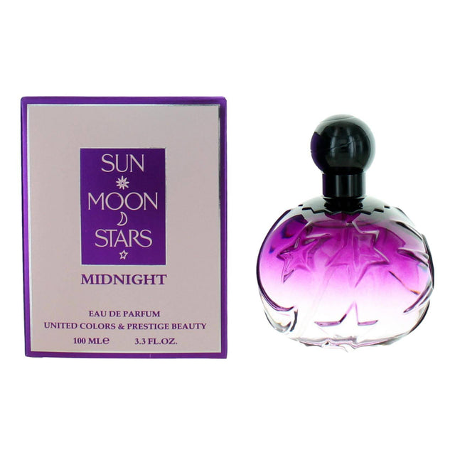 Sun Moon Stars Midnight by United Colors, 3.4 oz EDP Spray for Women - OleBella