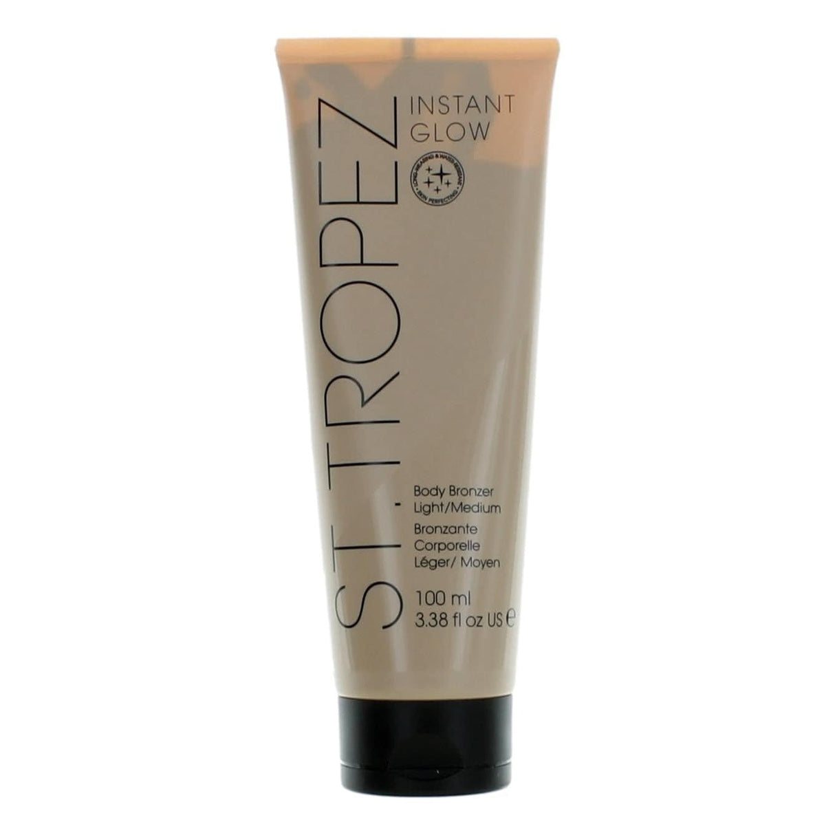 St. Tropez Instant Glow, 3.3oz Face & Body Bronzer for Unisex - Light Medium - OleBella