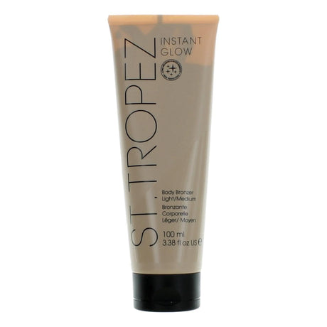 St. Tropez Instant Glow, 3.3oz Face & Body Bronzer for Unisex - Light Medium - OleBella
