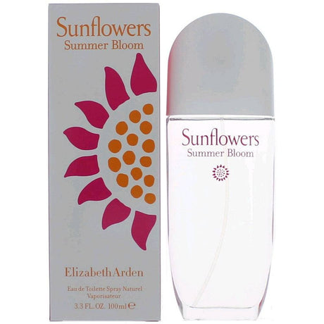 Sunflowers Summer Bloom by Elizabeth Arden, 3.4 oz EDT Spray for Women - OleBella