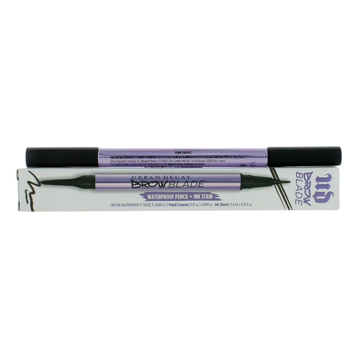 Urban Decay Brow Blade by Urban Decay, .01 oz Waterproof Pencil & Ink Stain- Dark Drapes - OleBella