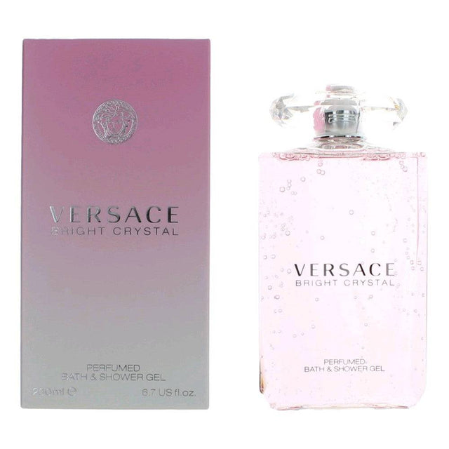 Versace Bright Crystal by Versace, 6.7oz Perfumed Bath & Shower Gel women - OleBella
