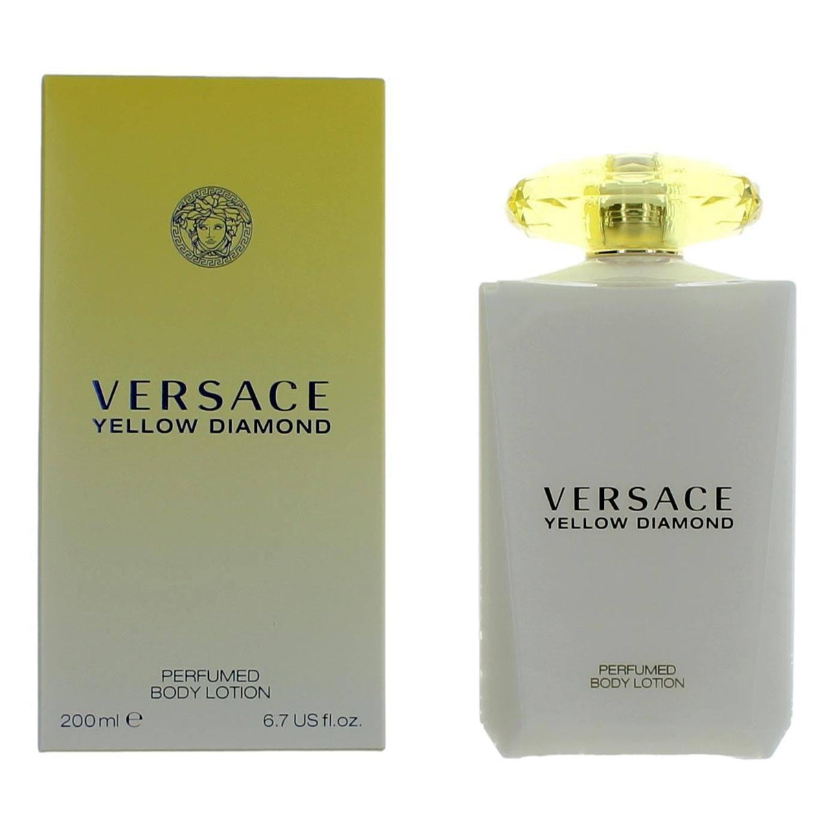 Versace Yellow Diamond by Versace, 6.7 oz Body Lotion for Women - OleBella