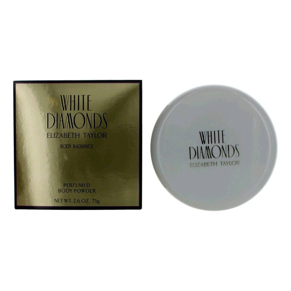 White Diamonds by Elizabeth Taylor, 2.6 oz Perfumed Body Powder women - OleBella