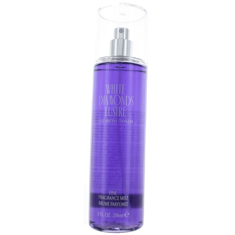 White Diamonds Lustre by Elizabeth Taylor, 8 oz Body Mist for Women - OleBella