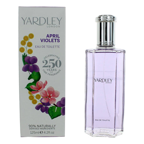 Yardley April Violets by Yardley of London, 4.2 oz EDT Spray for Women - OleBella