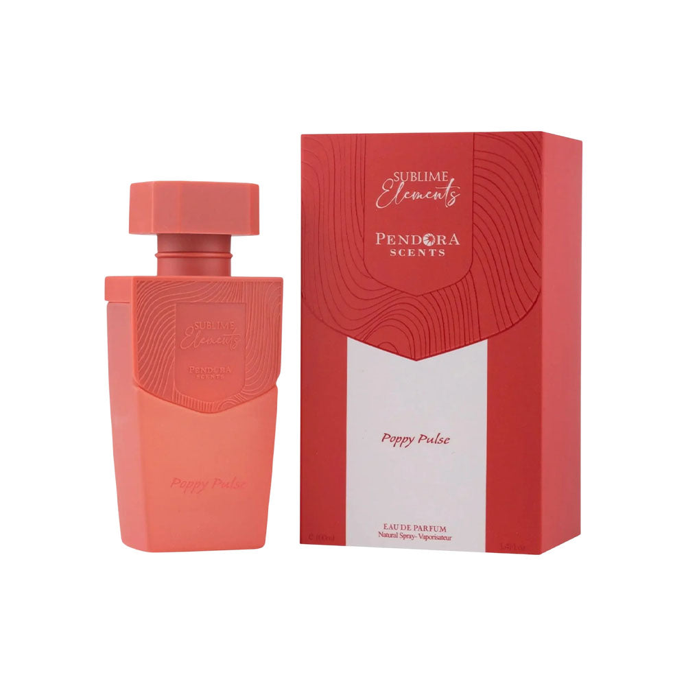 Pendora Sublime Elements Poppy Pulse EDP, 3.4 oz / 100 ml by Pendora