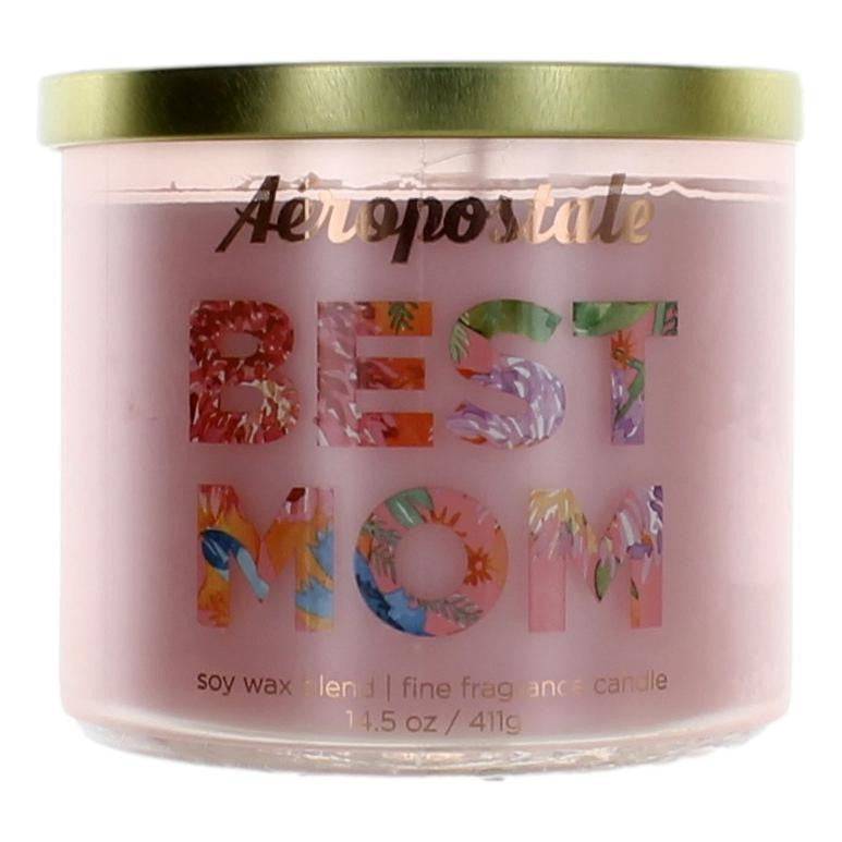 Aeropostale 14.5 oz Soy Wax Blend 3 Wick Candle- Best Mom - OleBella