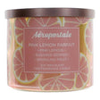 Aeropostale 14.5 oz Soy Wax Blend 3 Wick Candle- Pink Lemon Parfait - OleBella