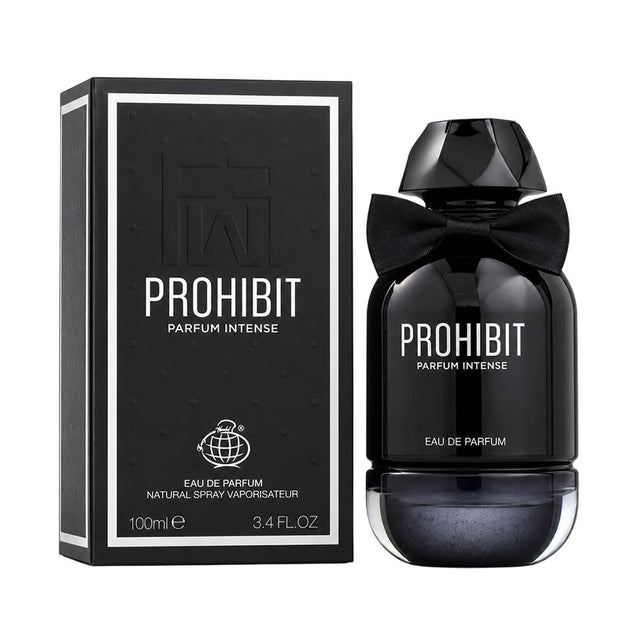 Fragance Word Prohibit Intense Parfum, 3.4 oz / 100 ml by Fragance