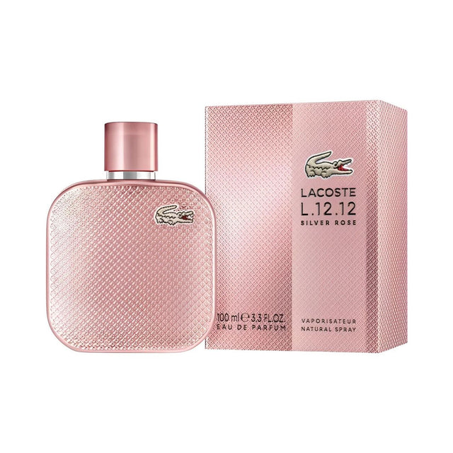 Lacoste L.12.12 Silver Rose EDP, 3.4 oz / 100 ml by Lacoste