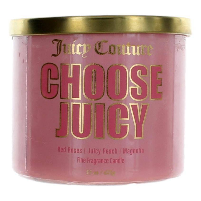 Juicy Couture 14.5 oz Soy Wax Blend 3 Wick Candle- Choose Juicy - OleBella