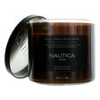 Nautica 14.5oz Soy Wax Blend 3 Wick Candle - Orion Cedar & Black Pepper - OleBella