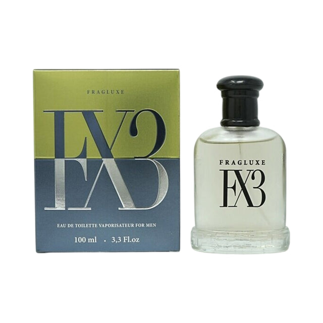 Fragluxe Fx3 for Men EDT, 3.4 oz / 100 ml by Fragluxe