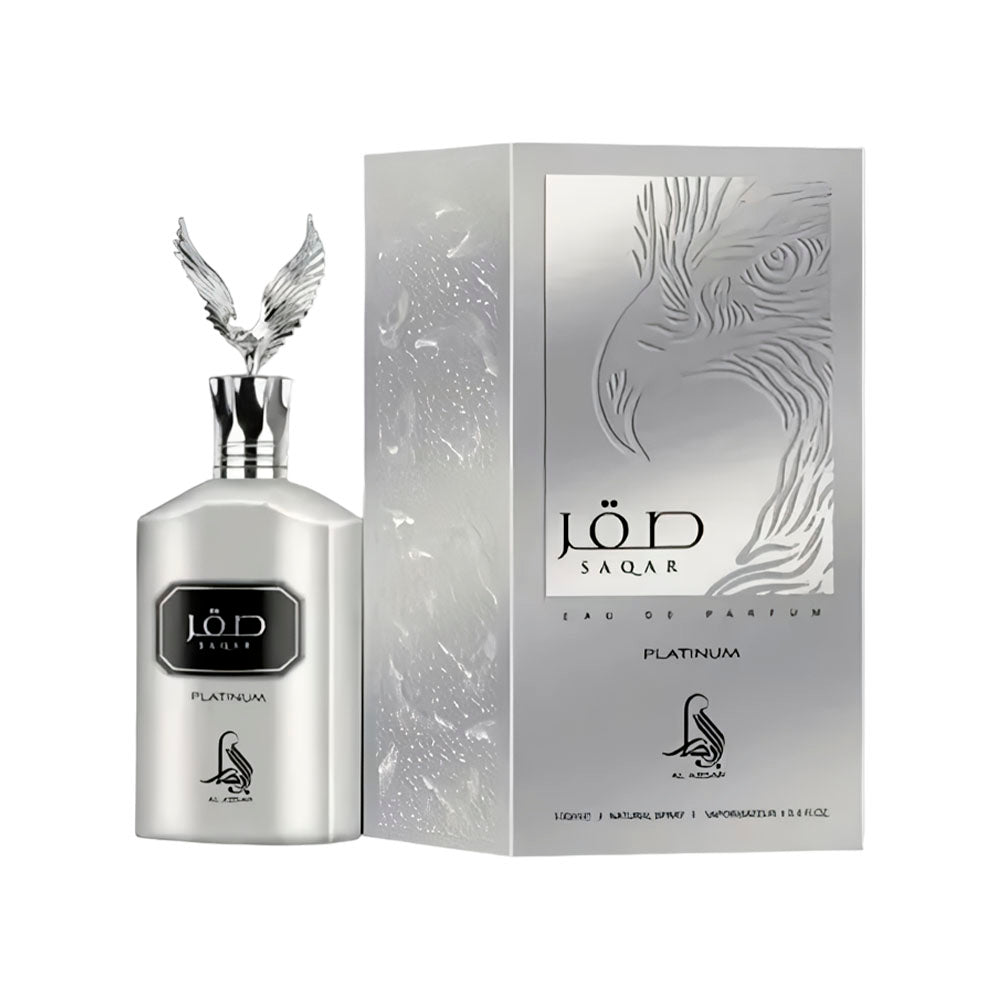 Al Absar Saqar Platinum EDP, 3.4 oz / 100 ml by Al Absar