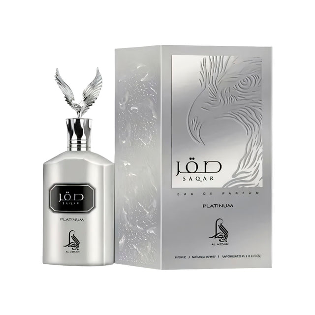 Al Absar Saqar Platinum EDP, 3.4 oz / 100 ml by Al Absar