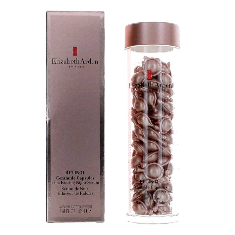 Retinol by Elizabeth Arden, 90 Ceramide Capsules Line Erasing Night Serum women - OleBella