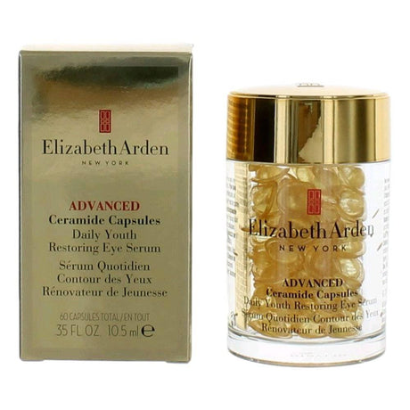 Ceramide, 60 Advanced Daily Youth Restoring Eye Serum Capsules - OleBella