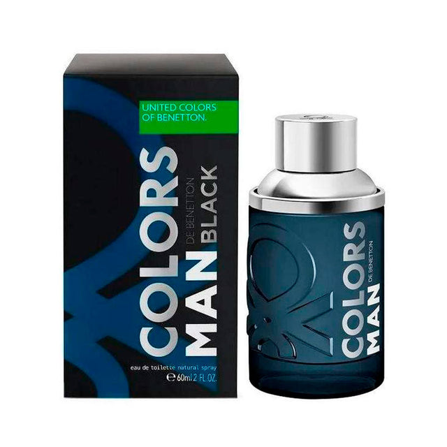 Benetton Colors Man Black EDT, 2.0 oz / 60 ml by Benetton