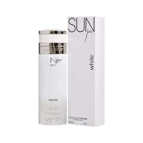 Franck Olivier Sun Java White Men EDT, 2.5 oz / 75 ml by Franck