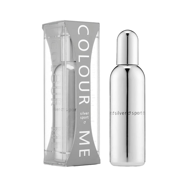 Colour Me Silver Sport Men EDP, 3.0 oz / 90 ml by Colour