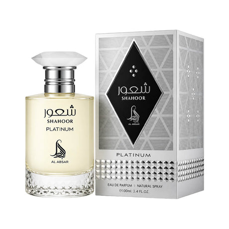 Al Absar Shahoor Platinum EDP, 3.4 oz / 100 ml by Al Absar