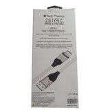 Tech Theory 2.0 Type C Charge & Sync Cable 6 Feet Long - OleBella