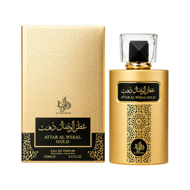 Al Wataniah Attar Al Wesal Gold, 3.4 oz / 100 ml by Al Wataniah